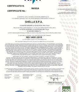 ISO 14001 cert