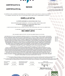 ISO 45001 cert